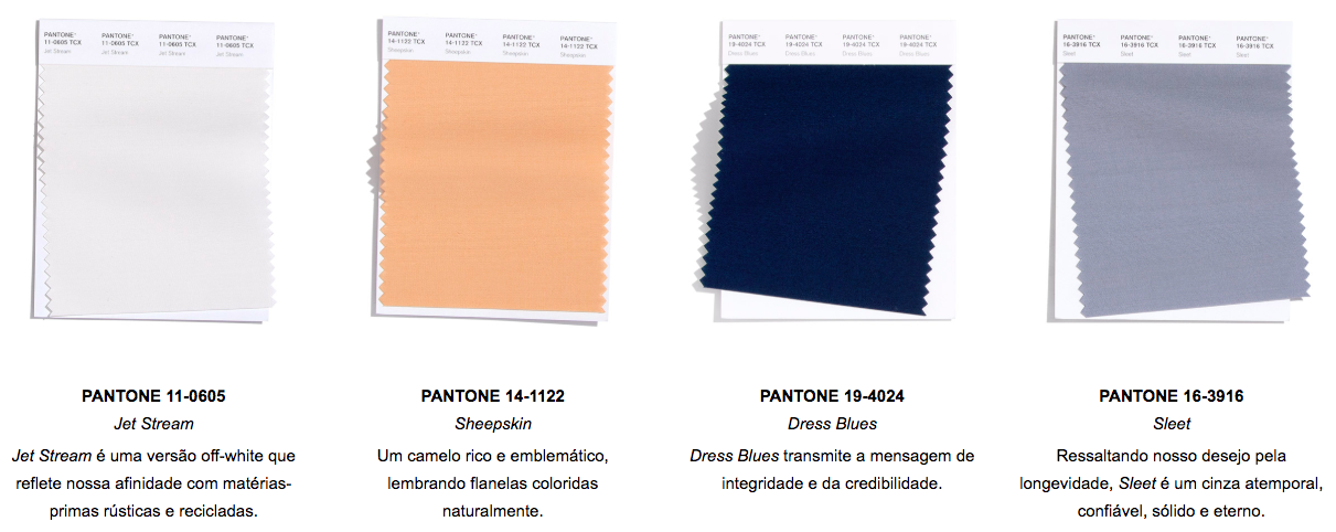 Pantone lança paletas com as cores das passarelas de NY e Londres – Apartamento 203