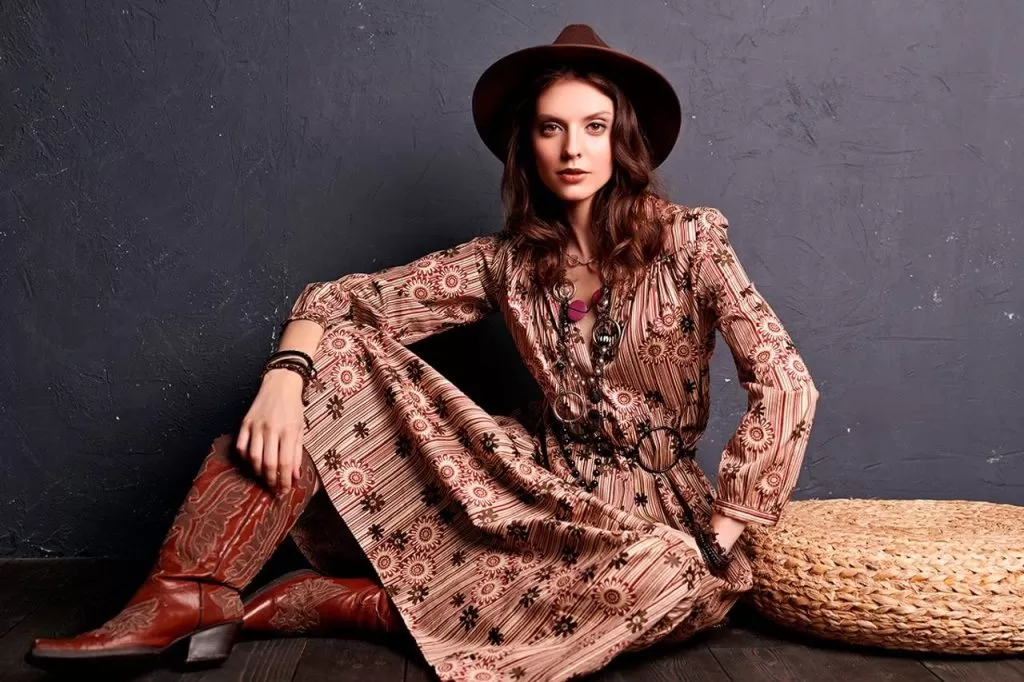 Combinações com vestido e bota